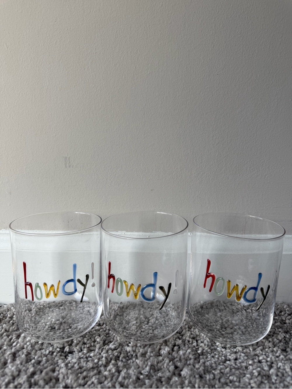 Howdy Anthropologie icon notes glasses